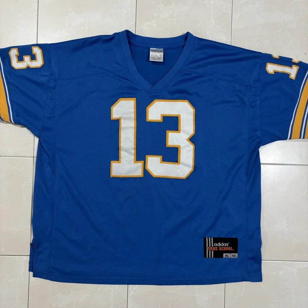 Pittsburgh Panthers Dan Marino #13 True School Adidas Blue Jersey Size 52/XL